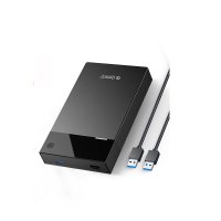 奥睿科(ORICO)3.5英寸移动硬盘盒带内置电源USB3.0 SATA串口机械硬盘/固态SSD移动外置硬盘3599U3