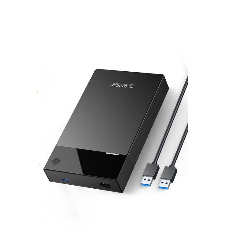 奥睿科(ORICO)3.5英寸移动硬盘盒带内置电源USB3.0 SATA串口机械硬盘/固态SSD移动外置硬盘3599U3
