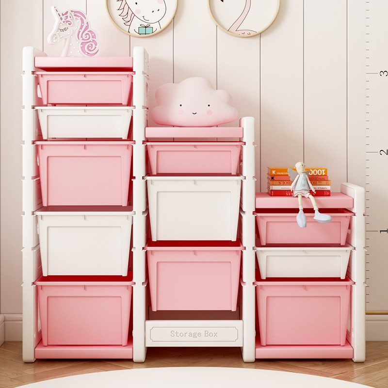 儿童玩具收纳架玩具柜宝宝玩具架子置物架整理箱多层玩具收纳收纳柜