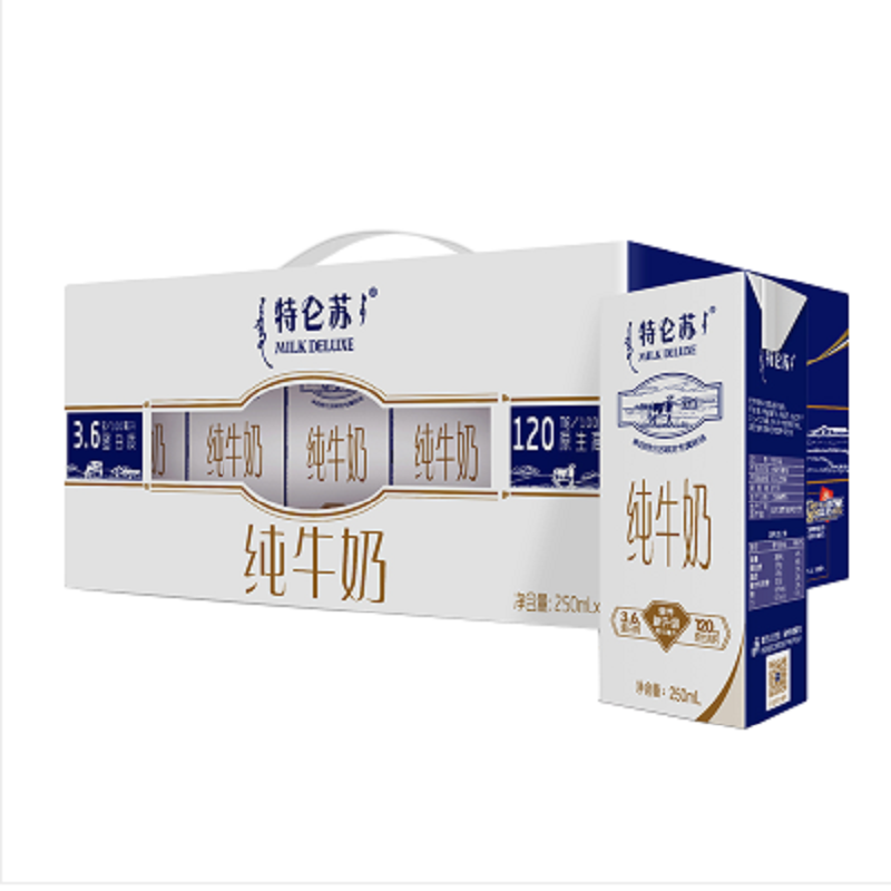 “蒙牛特仑苏纯牛奶250ml*12 盒 ”