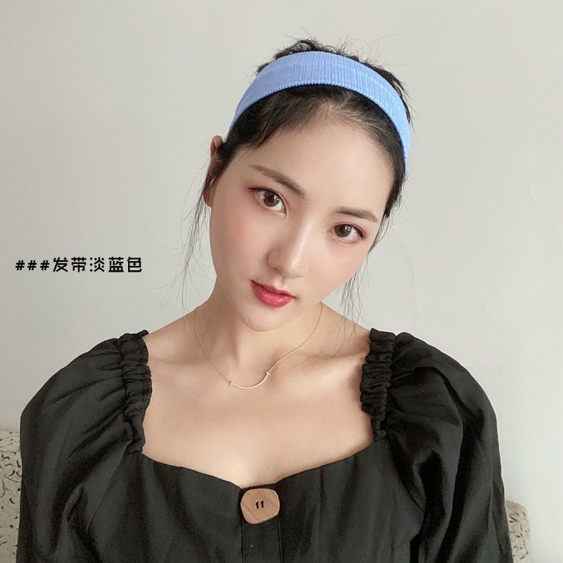 发带男女运动头带洗脸发箍头套吸汗止汗跑步健身瑜伽篮球头巾头戴