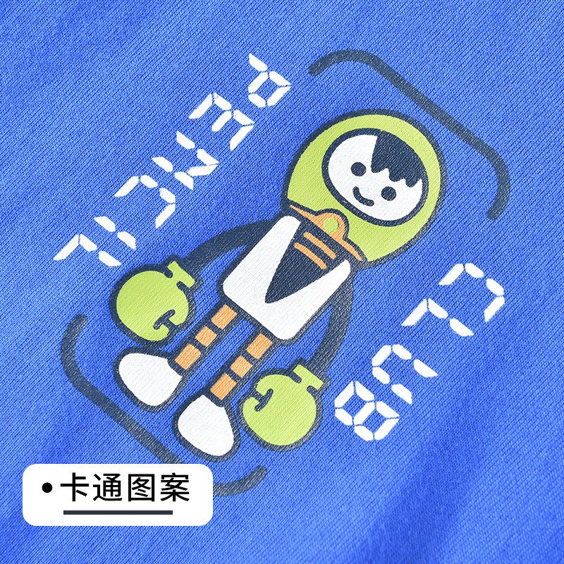 铅笔俱乐部童装2020秋季男童圆领长袖T恤纯棉儿童宝宝上衣卡通