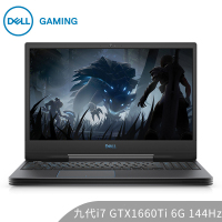 戴尔（DELL）游匣G5-5590-2865W 15.6英寸窄边电竞设计游戏本笔记本电脑（i7-9750H 8G 1TB+256GB固态 GTX1660Ti/6G 144Hz）定制