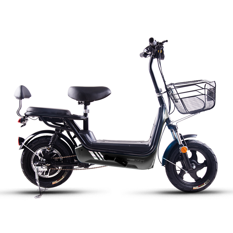 比德文电瓶车小型电动自行车48v电动车男女成人代步车助力车成人学生