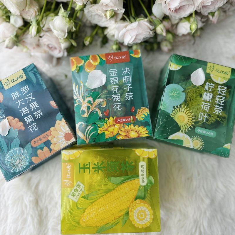 忆江南 玉米须茶独立包装苦荞大麦茶养生茶包花草茶叶组合花草茶茶包 玉米须茶51g高清大图