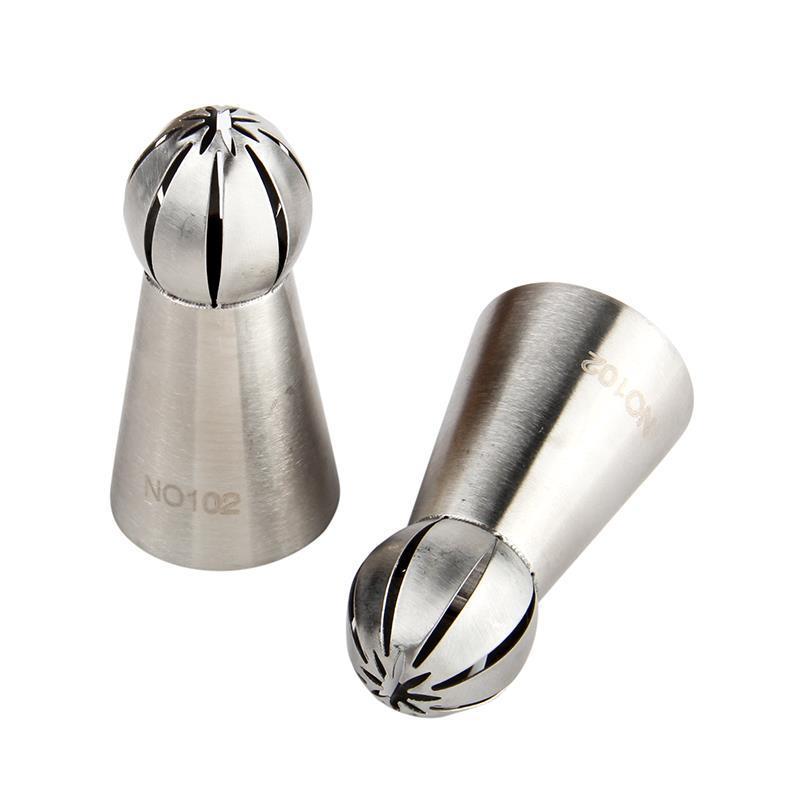 no100大号一个27款mrf俄罗斯球形裱花嘴火炬火焰奶油裱花嘴裱花袋一步