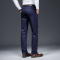 金盾(KIN DON)男士休闲裤秋冬厚款加绒加厚天丝男西裤宽松直筒商务男裤中年冬季长裤子