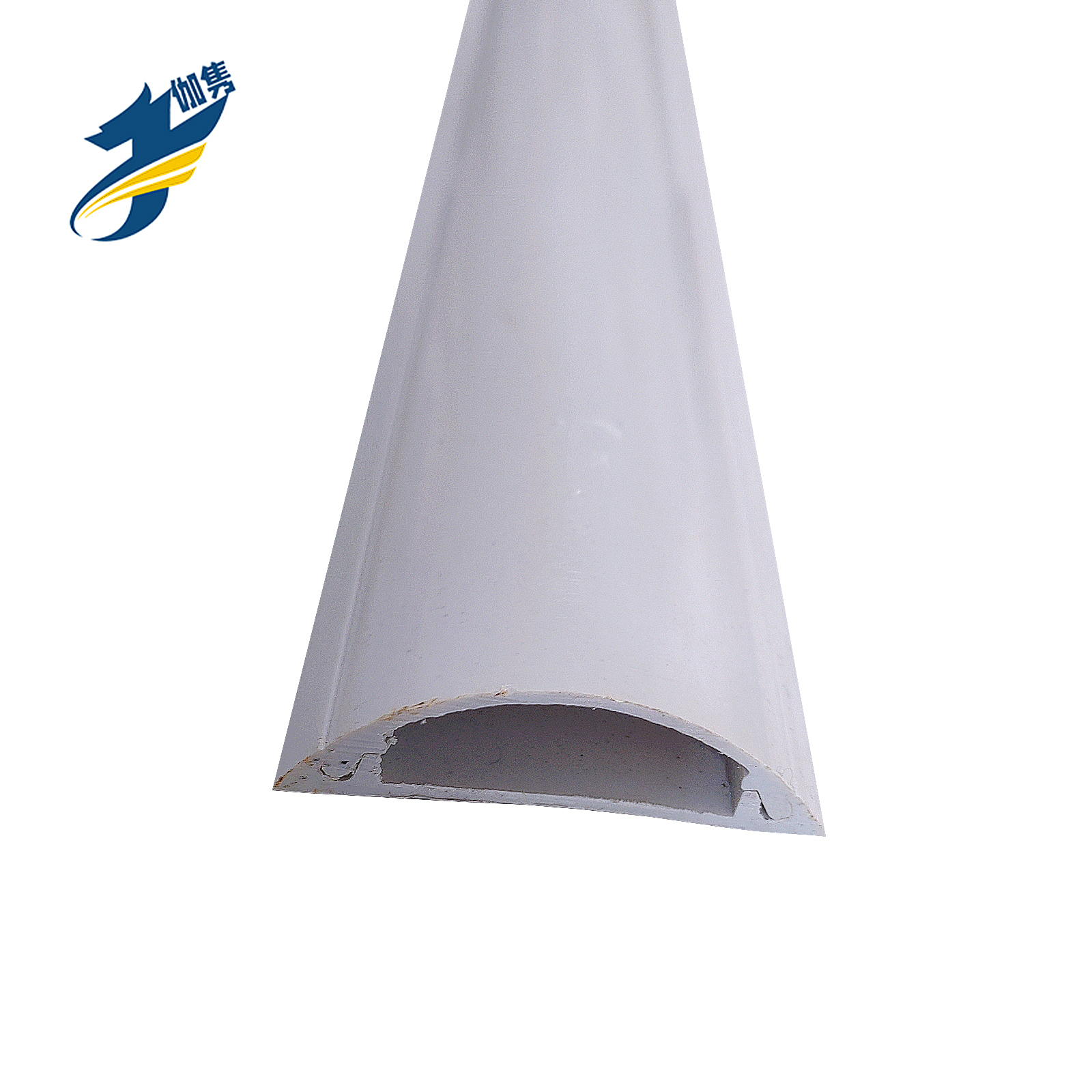 伽隽 PVC走线槽 弧形10号 米