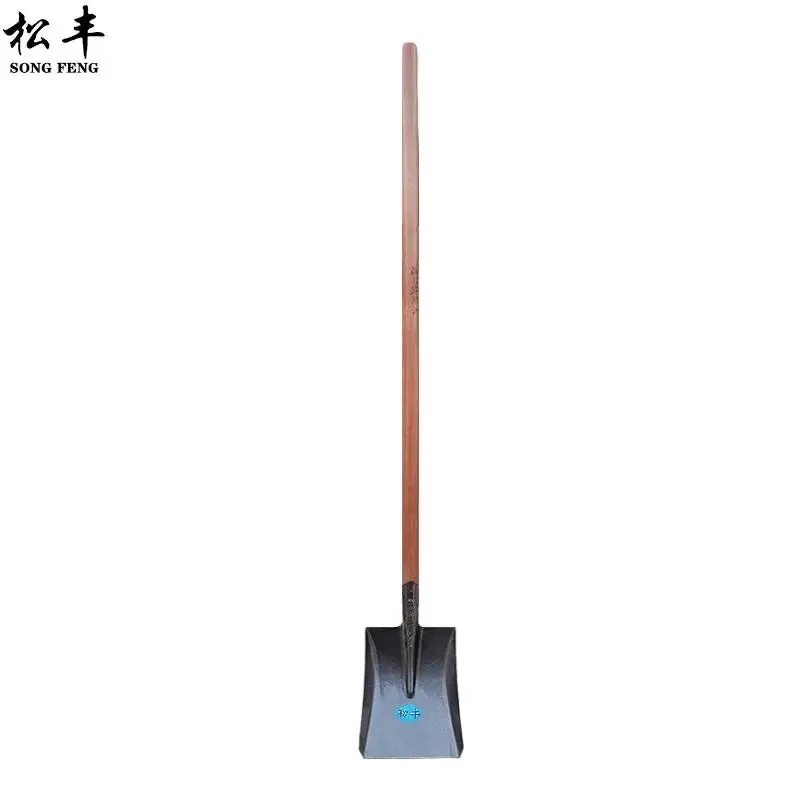 松丰(SONG FENG)加厚锰钢淬火煤铲小方锹小铁锨平板锹平板锨锅炉铲19.5cm*144cm把高清大图