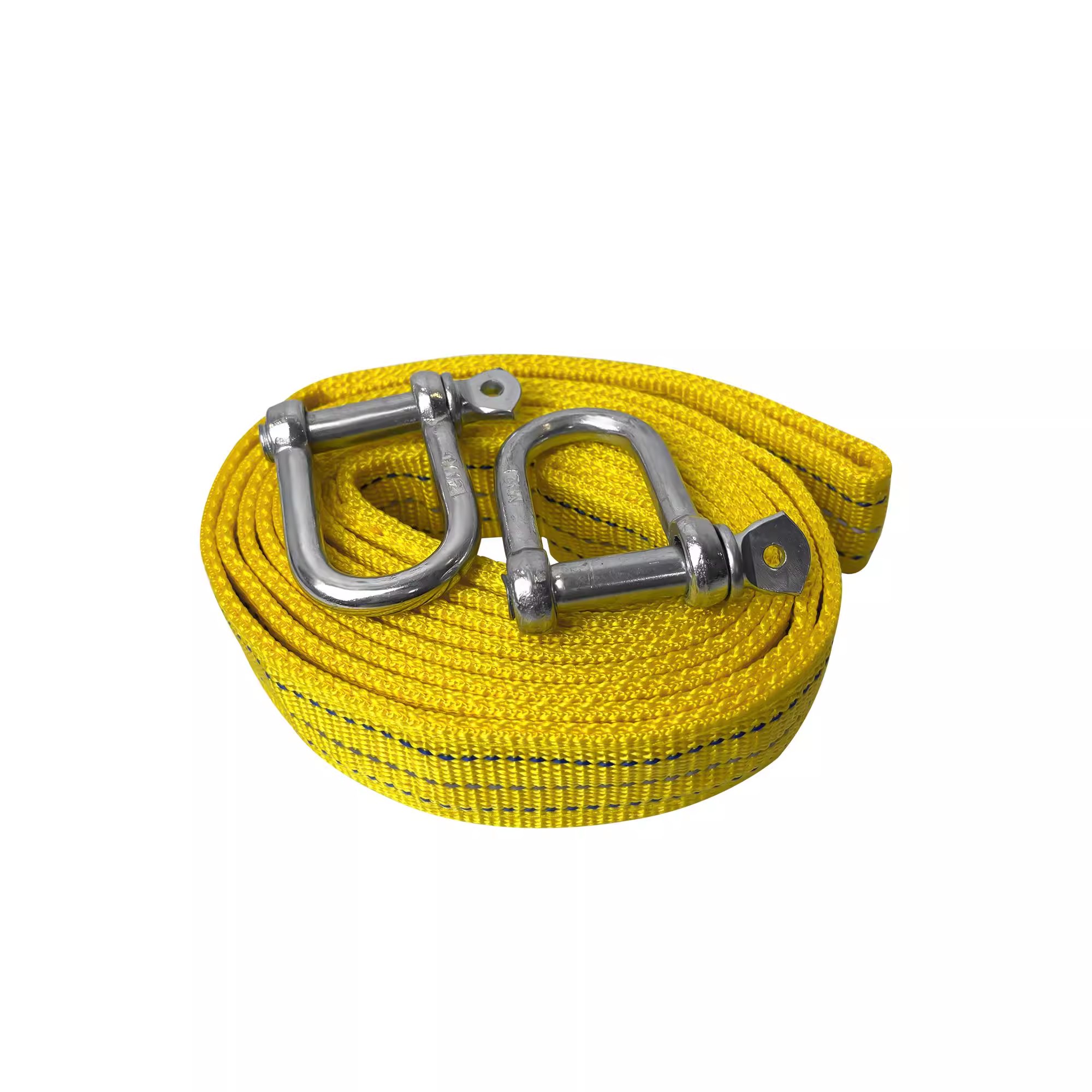 冰将 拖车绳加厚牵引勾拖车带专用绳子 3米5吨 套高清大图