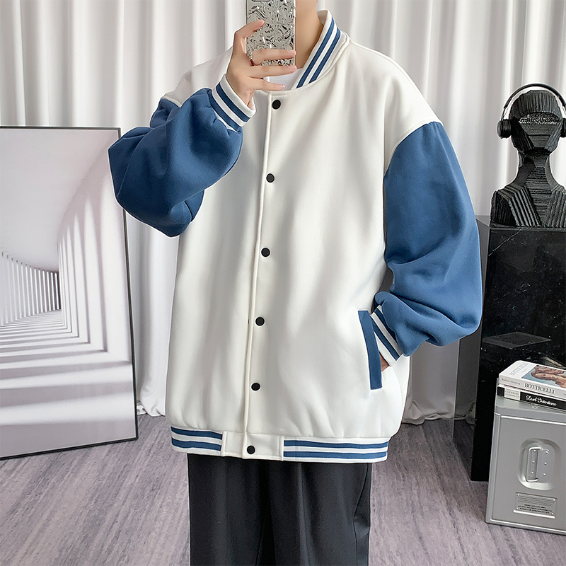 蒙洛里克夹克外套男士2024秋冬季新款休闲百搭潮牌棒球服男装上衣762214
