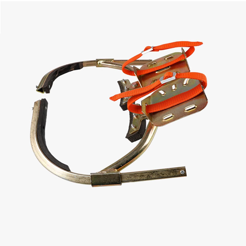 胜岸 脚扣爬杆器sa-jp2电杆子新款攀爬神器水泥电工电线杆铁鞋脚爬趴