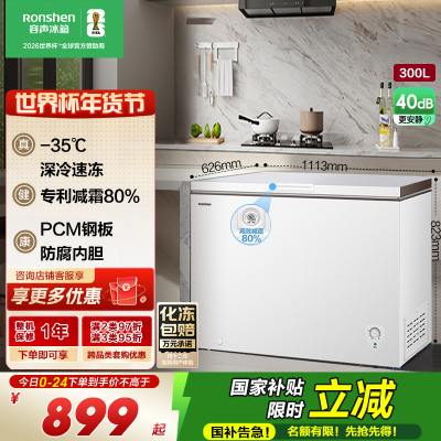 容声冷柜BDBC-300ZMSM