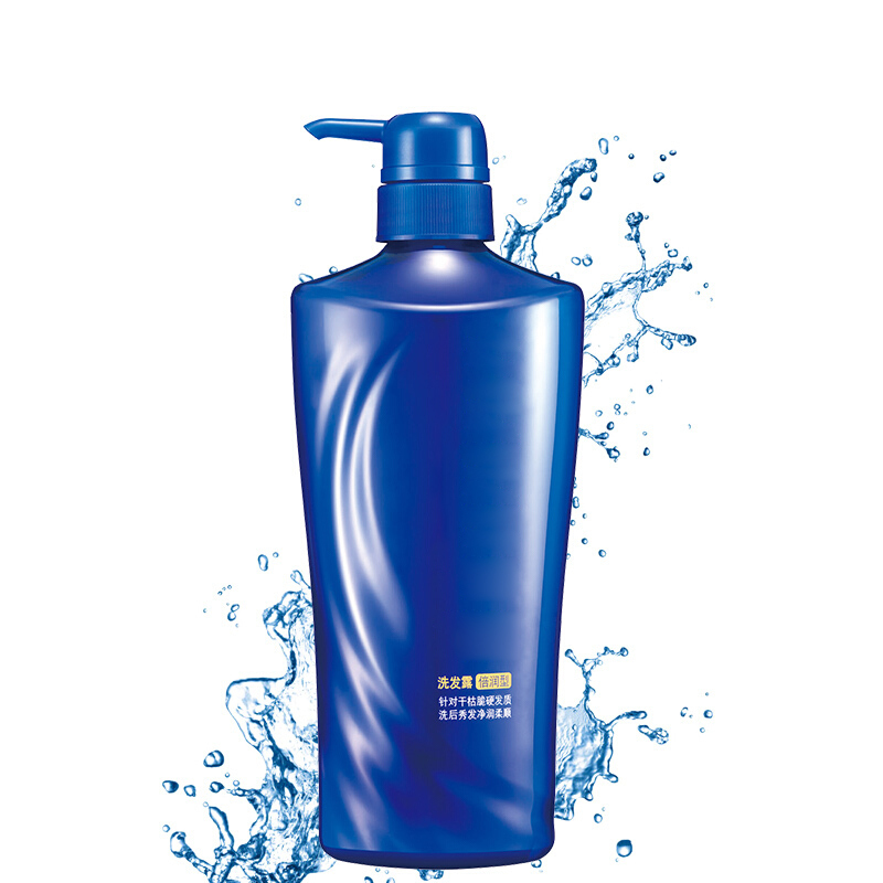 资生堂 净澄水活(倍润型)洗发露600ml XTL667 水润柔顺保湿滋养改善毛躁干枯洗发水 (10瓶起订)