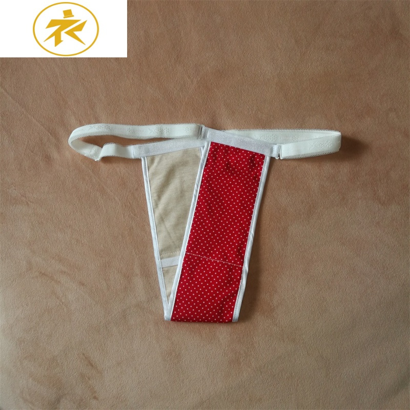 ideamini月经带彩棉胶皮老式卫生带大姨妈生理裤t裤经期内裤性感男女