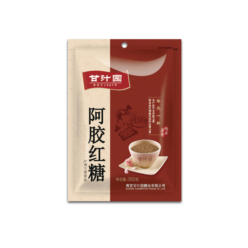 甘汁园 阿胶红糖350g袋装