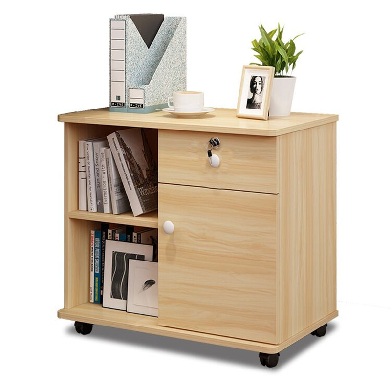 艺可恩床头柜收纳柜简约现代小柜子多功能储物柜经济型床边柜卧室小