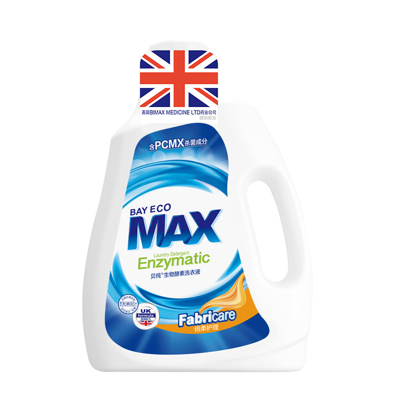 Baymax贝纯生物酵素洗衣液 倍柔护理 3kg/瓶 英国BIMAX授权