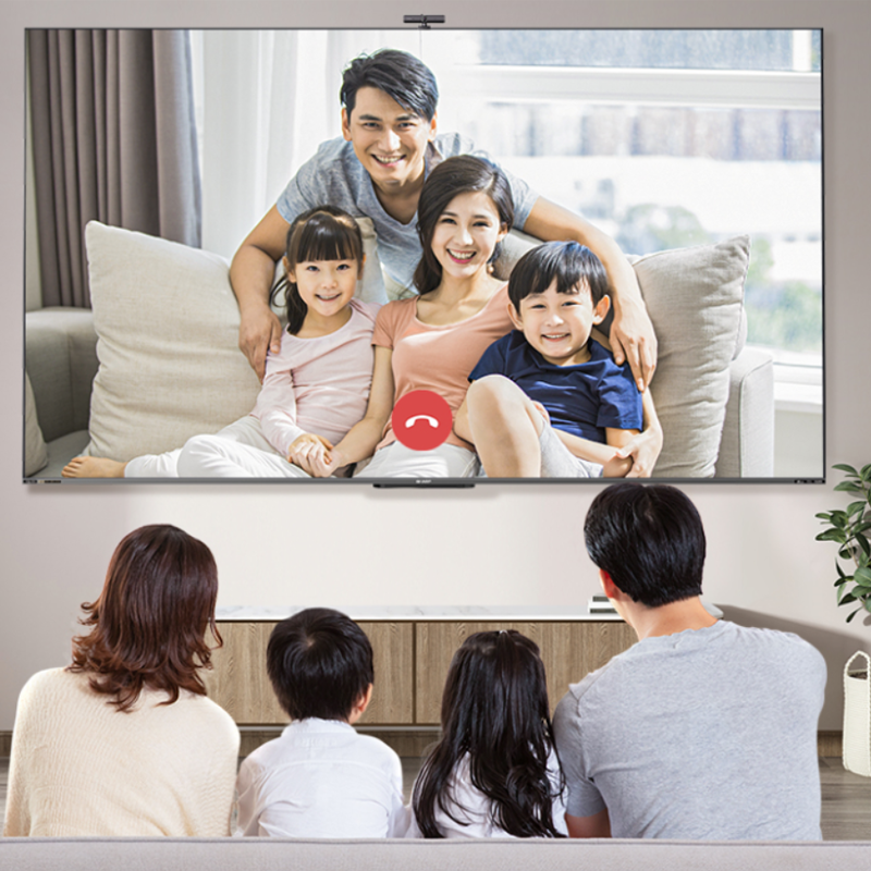 SHARP 夏普4T-C86V7EA 86英寸4K全面屏120HZ智能游戏电视