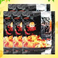 三只松鼠红油面皮懒人方便冲泡速食麻辣凉皮红油面皮115g*5袋