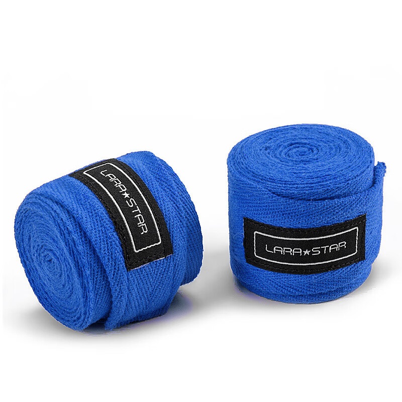 LARA STAR 0703棉质拳击绷带散打绷带泰拳绑带绑手带沙袋护手搏击格斗缠手带高清大图