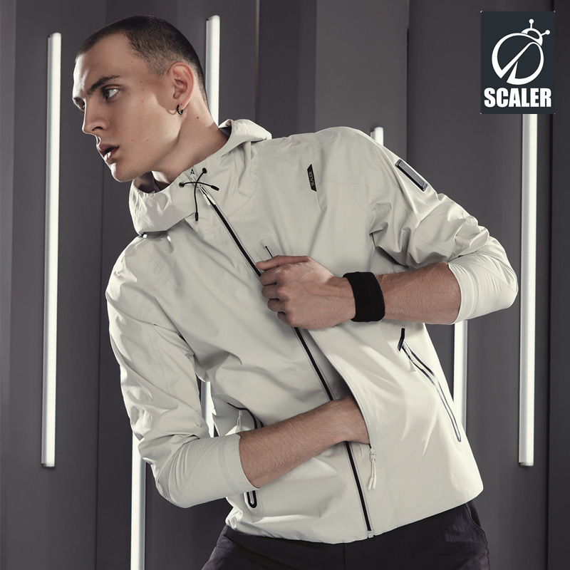 SCALER+思凯乐户外男女2018新款商务三层单件冲锋衣F9128703