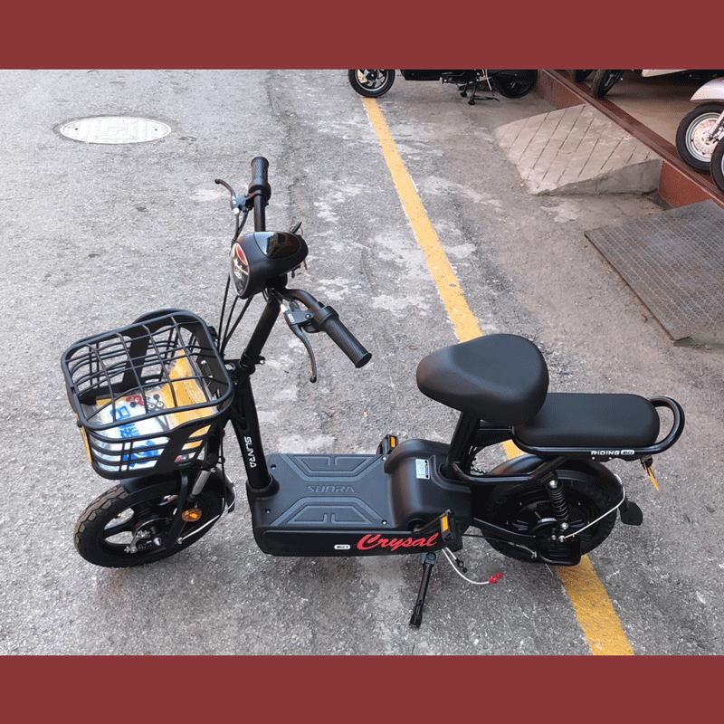 新日小果酱48伏12安时铅酸可进电梯的国标电动车