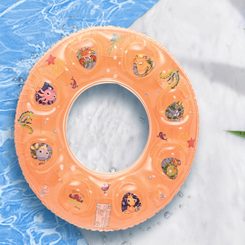 游泳圈闪电客儿童加厚款侧翻充气救生圈男童女童初学大人成年游泳装备