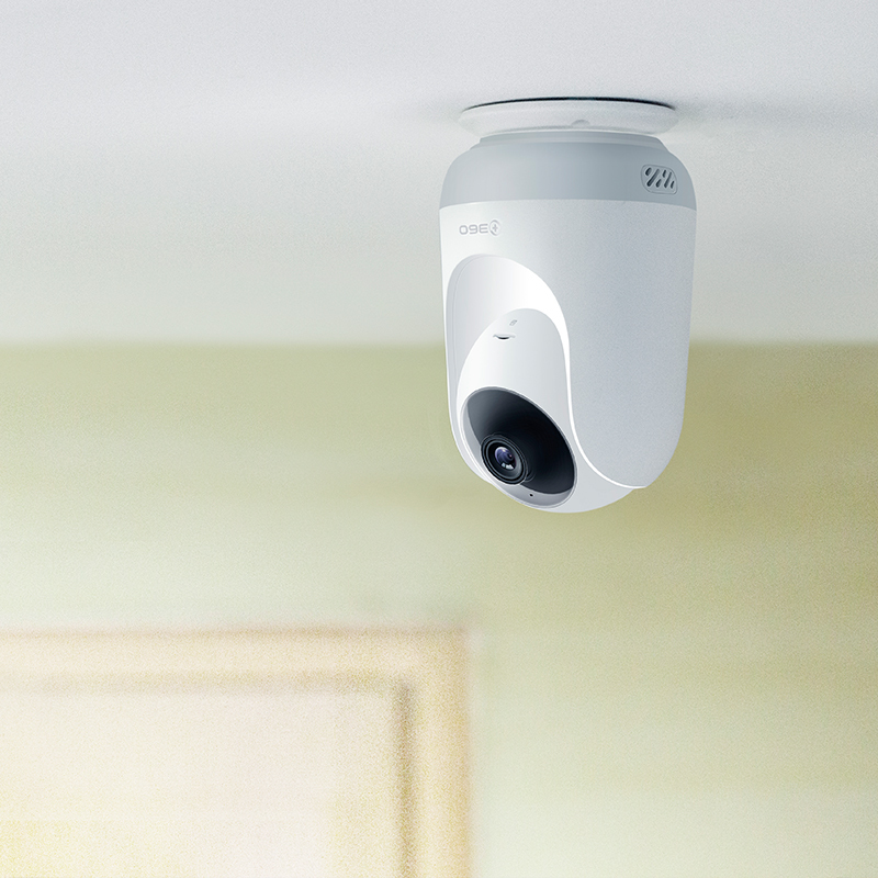 360摄像头监控 云台标准版1080P wifi监控器高清夜视室内家用 手机无线网络远程智能摄像机+闪迪64G内存卡