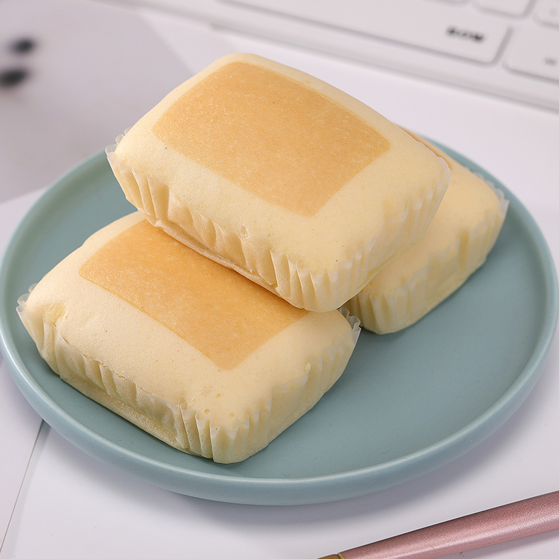 爱乡亲乳酸风味 糕点 面包 蒸蛋糕500g(早餐蛋糕) 新老包装交替发货