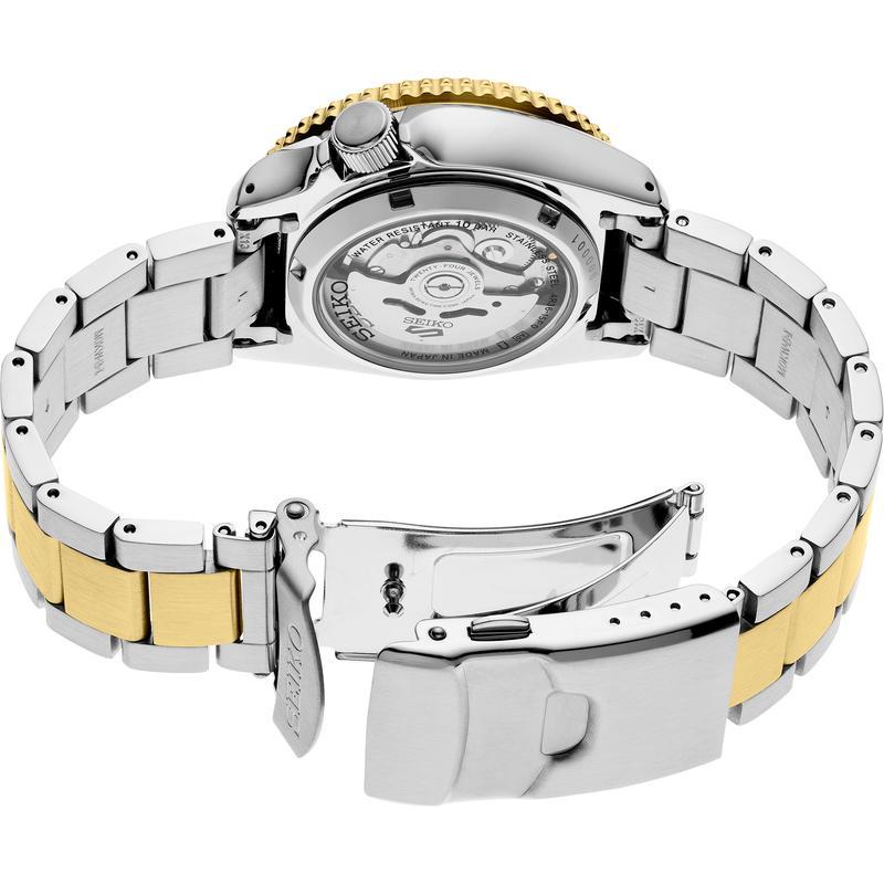 SEIKO/精工5号运动系列男士手表 美国特别版夜光指针双历自动机械腕表