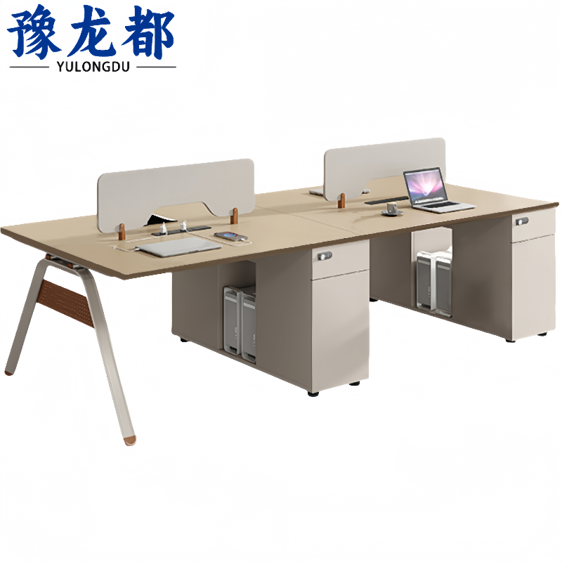 豫龙都 屏风工位 四人 张