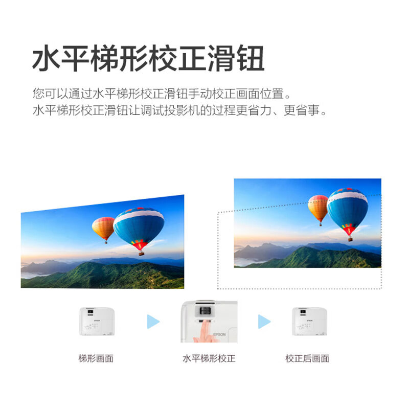 爱普生(EPSON)CB-972 专业商教投影机 商务办公教学投影仪(1024×768分辨率 4100流明替代970标配高清大图