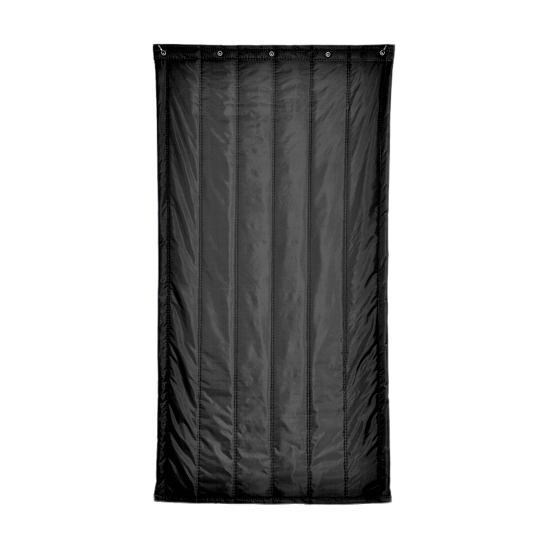 天空桥 棉门帘 MML-141纯黑色无窗口六层棉 平方米高清大图