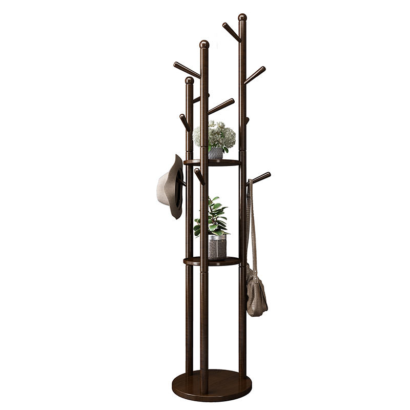 衣架落地卧室挂衣架家用收纳闪电客置物架客厅衣帽架多功能衣服架子