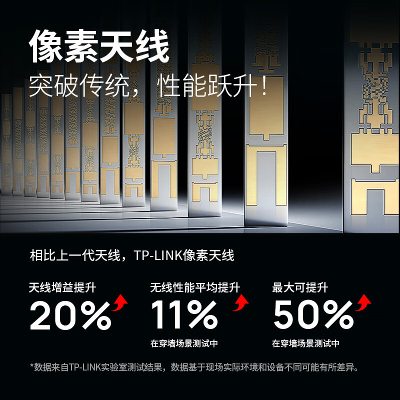 普联(TP-LINK) WiFi7 BE7200路由器2.5G网口千兆家用 电竞高速 无线mesh全屋覆盖大户型穿墙tplink 7DR7290高清大图