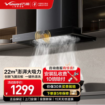 万和欧式油烟机22m³CXW-380-X739A