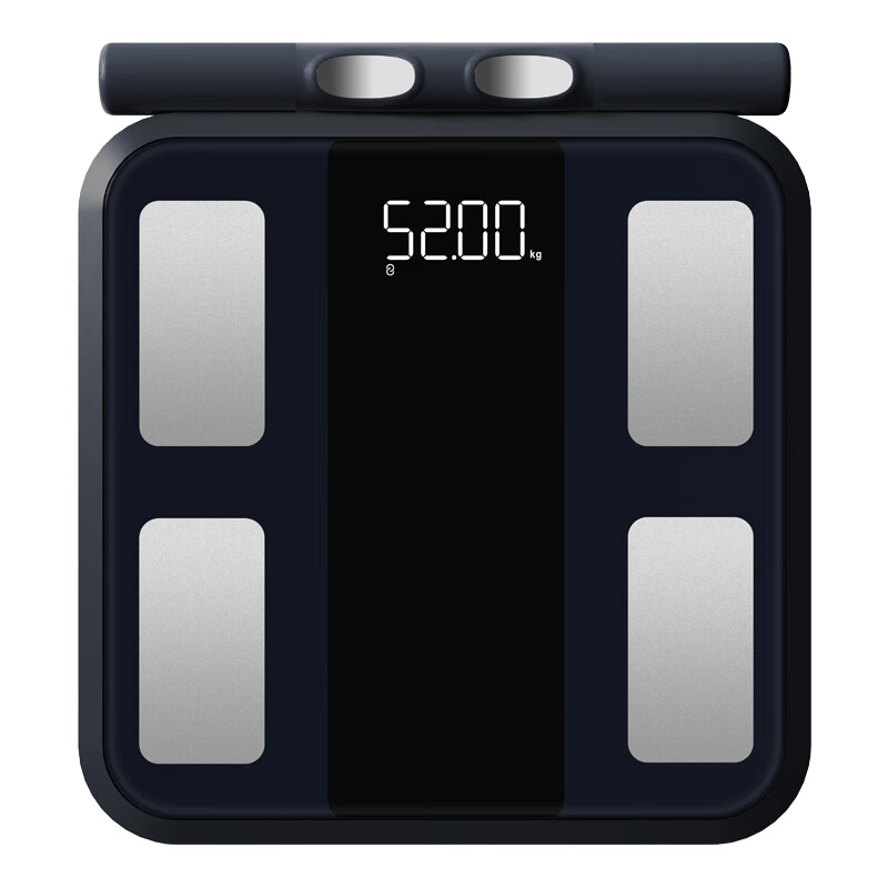 沃莱八电极智能体脂秤FG2435LB 333*305*33.5mm 黑色