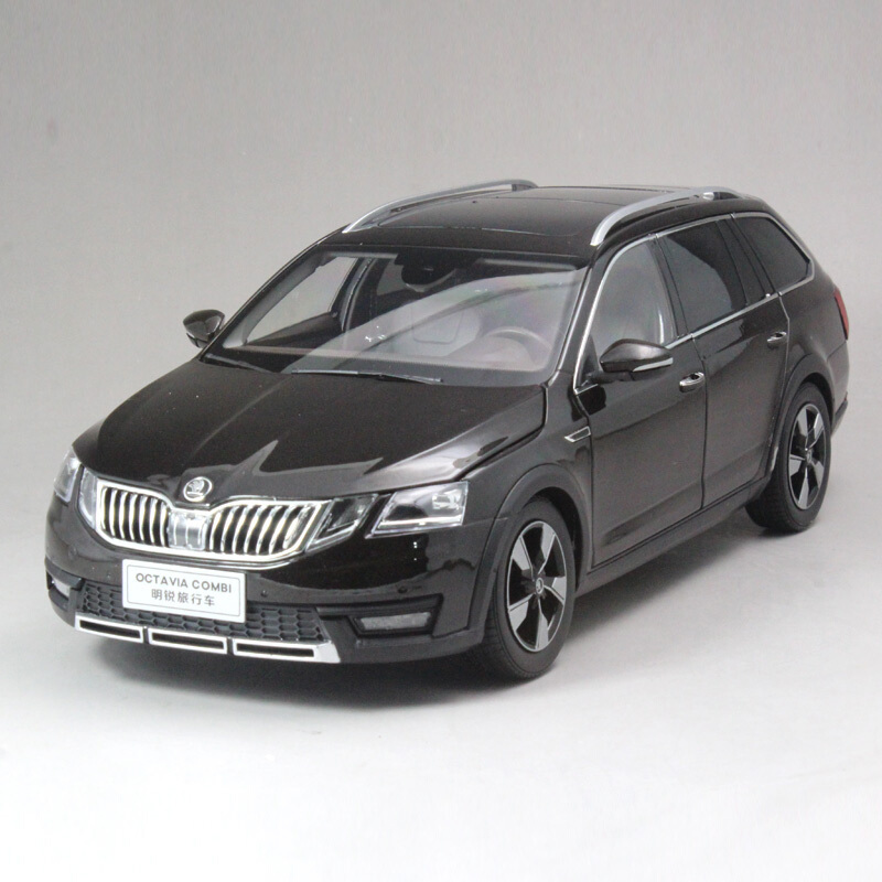 tololo车模玩具 斯柯达 明锐旅行车 1:18 汽车模型 原厂上汽大众