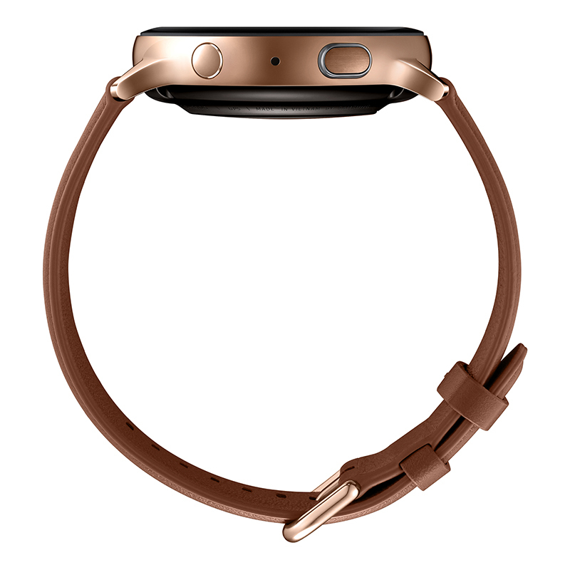 三星(SAMSUNG) Galaxy Watch Active2 锋芒金 智能手表 蓝牙电话+50米防水+移动支付 钢制44mm