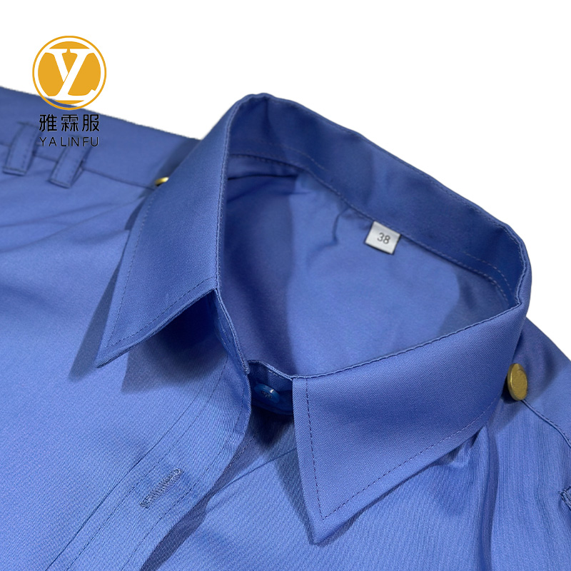 雅霖服制服长袖衬衫 YLF-CX1603 件高清大图
