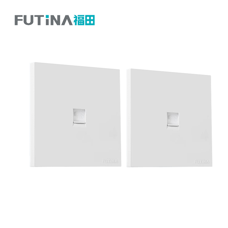 福田 开关 开关插座大面板电源墙壁暗装 一位电话 单位:个高清大图