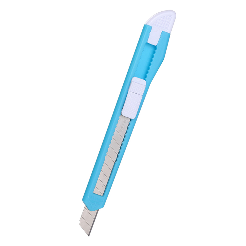 齐心(COMIX) 美工刀 B2825 9mm 多色 10把装高清大图