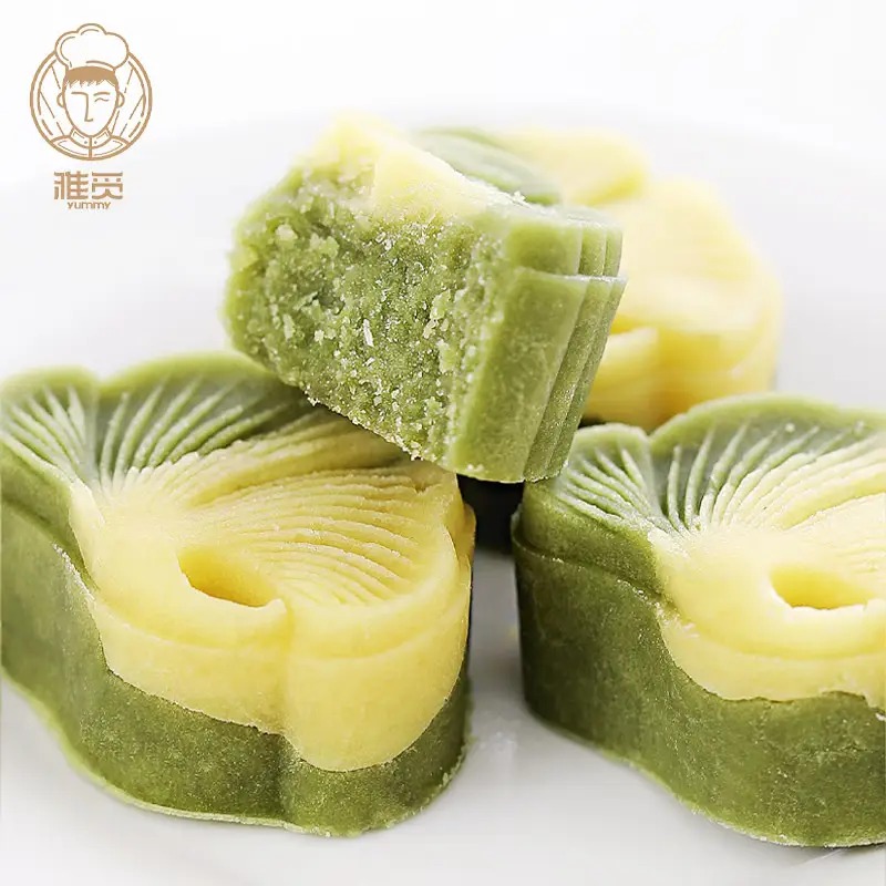 雅觅海盐芝士绿豆糕320g_高清大图