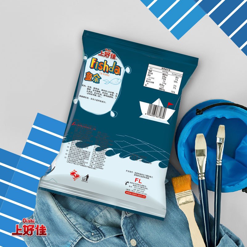 上好佳 鱼余 原味 膨化食品 35g