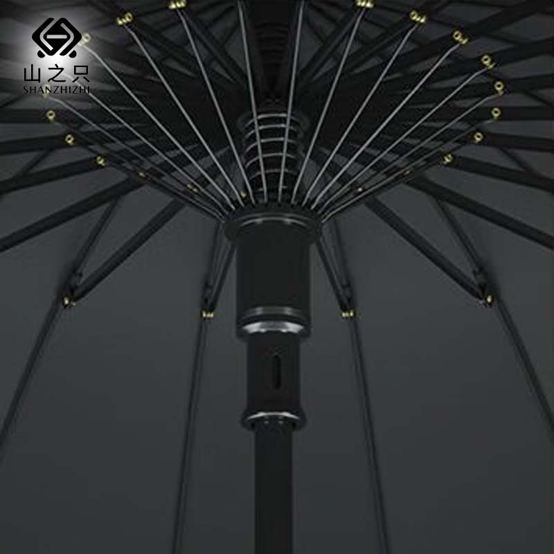山之只 手动遮阳伞 24骨大号 把高清大图