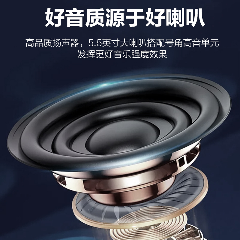 惠度(HuiDu)SK-414专业会议全频音柱酒店背景音乐多功能展厅大型会议室音柱音箱壁吊挂会议教学报告厅音柱