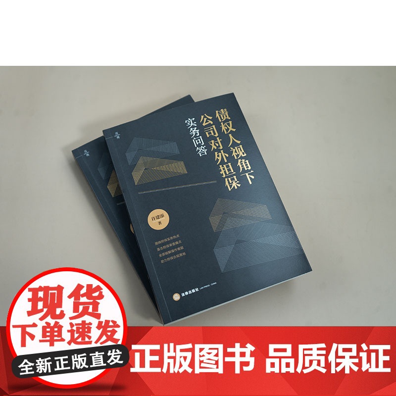 中法图正版 债权人视角下公司对外担保实务问答 许建添 担保实务热点 担保审查痛点 担保合规 公司担保法司法实务书籍 法律高清大图