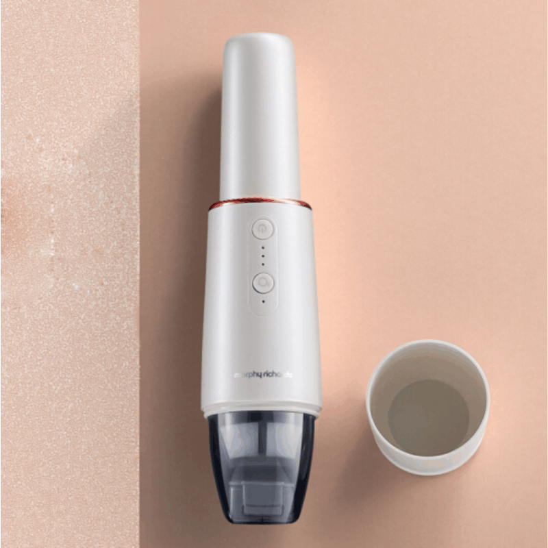 摩飞电器(Morphyrichards)吸尘器手持家用车载吸尘器宠物家庭适用MR3936 椰奶白图片