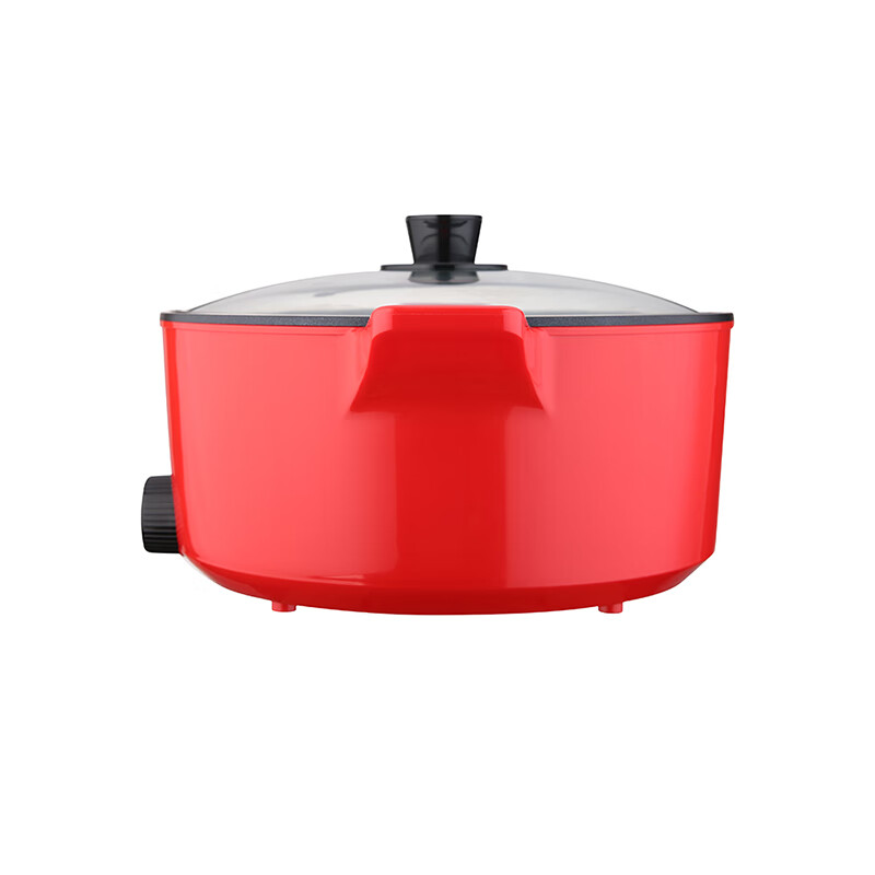 乐扣/小家电多功能电火锅红色1000W高清大图